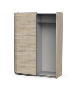 ARMADIO ANTE SCORREVOLI "GHOST" QUERCIA 148X59X203 CM